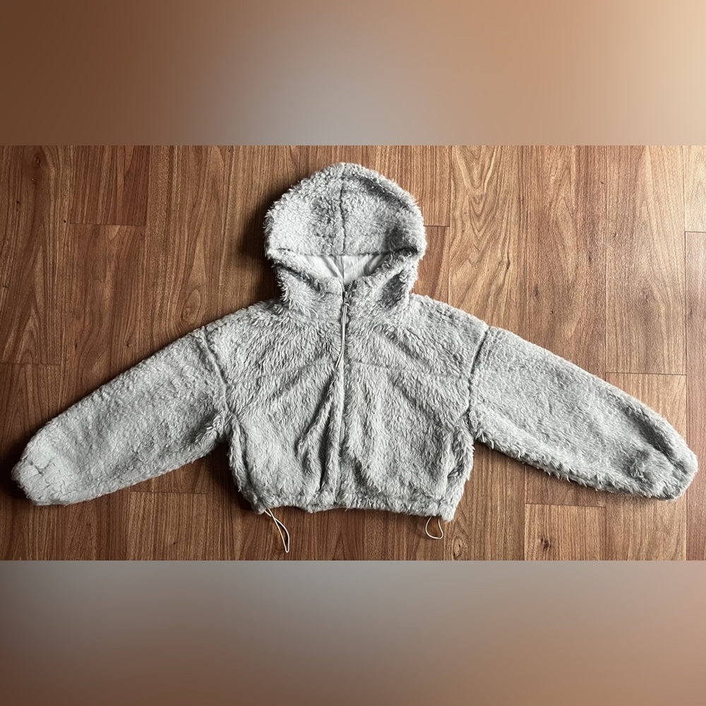 Baby Blue Teddy Jacket